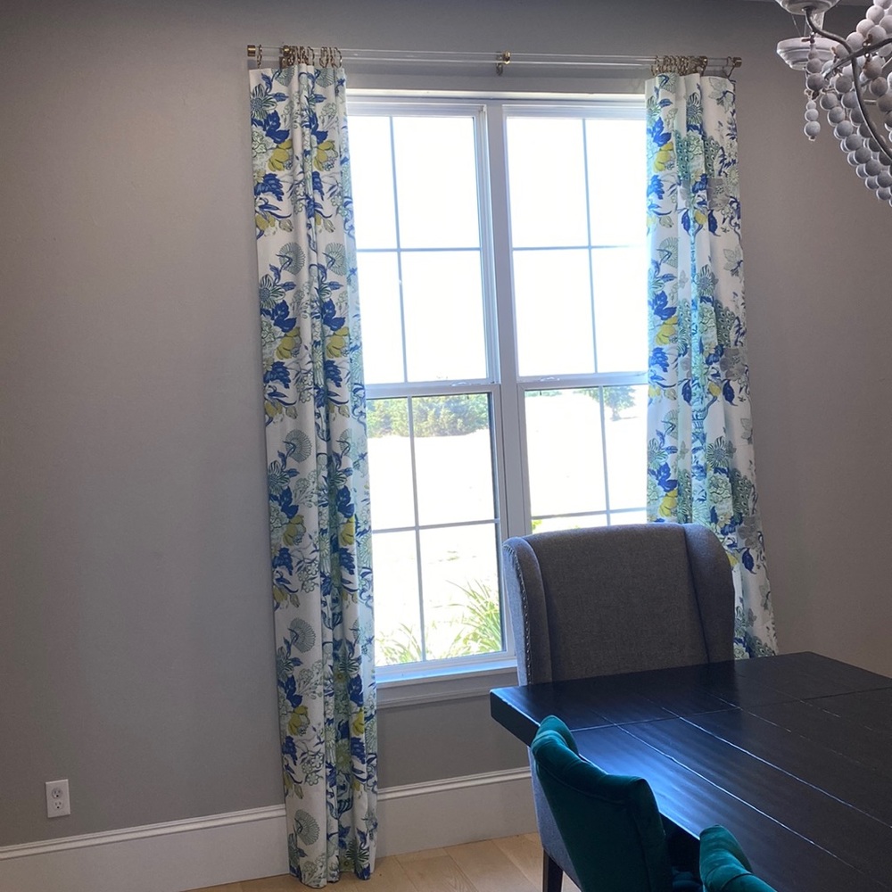 Curtains.